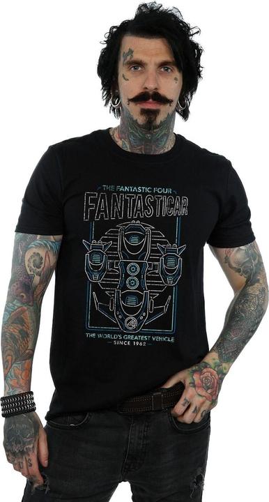 Immagine prodotto Fantastic Four Fantasticar Neon Maglietta Uomo (3XL)