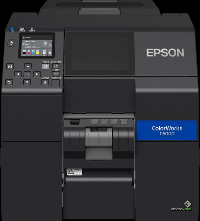 Produktbild Epson ColorWorks CW-C6000Pe - Etikettendrucker - Farbe - Tintenstrahl - Rolle (11,2 cm (1440000 dpi)
