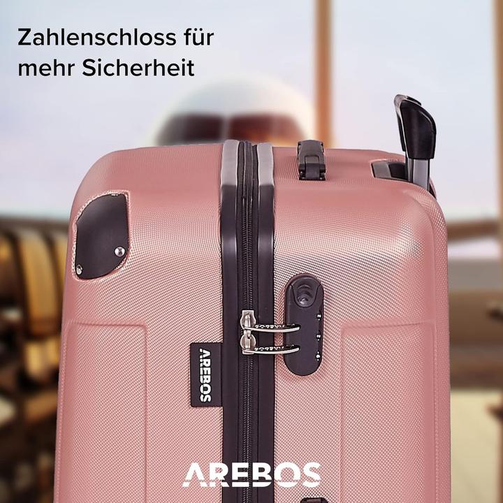 Produktbild Arebos Premium Hartschalenkoffer (94 l, M (50 - 90l), L (90 - 115l), XL (ab 115l))
