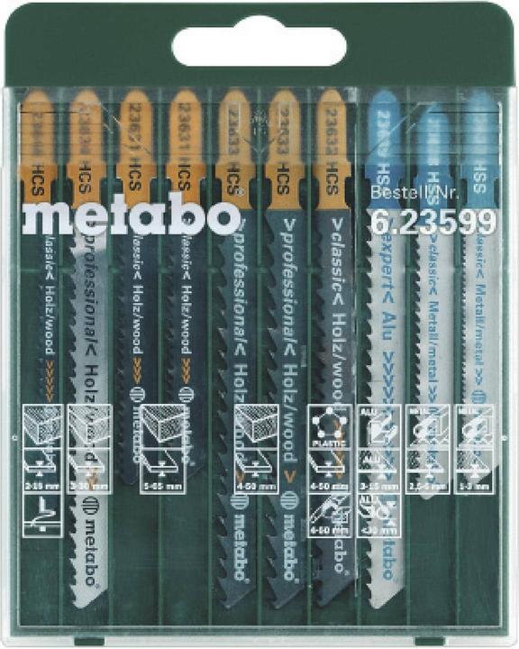 Actual product image Metabo Stitch sheet assortment Promotion 10-part