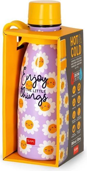 Actual product image Legami Thermoflasche 300 Ml - Hot&Cold Daisy (0.30 l)