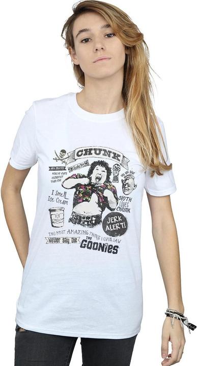 Actual product image Universal Textiles Womens/Ladies Chunk Jerk Alert Cotton Boyfriend T-Shirt (XXL)