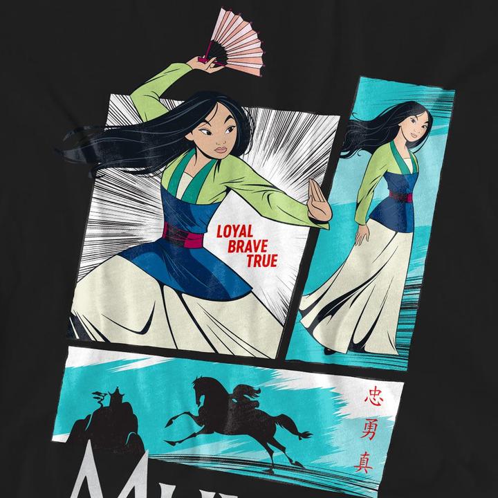 Immagine prodotto Mulan Maglietta Pannelli d' Azione Adulto Unisex (M)