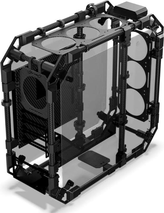 Image du produit Alphacool GHE Apex Skeleton Boîtier en carbone (ITX, ATX, mATX)