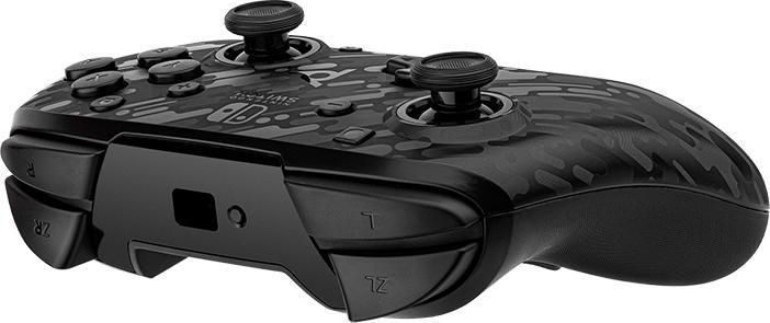 Actual product image PDP Faceoff Wireless Deluxe Controller - Black Camo (Switch)