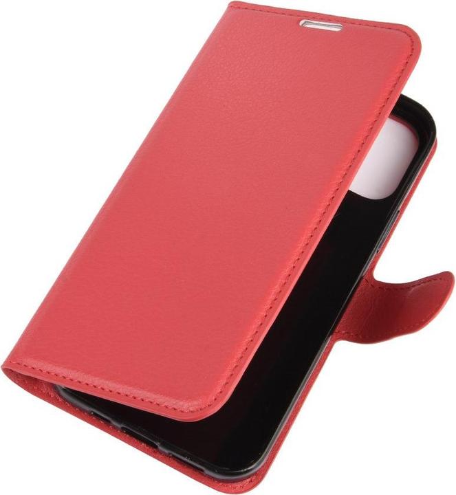 Produktbild Cover-Discount iPhone 12 mini - Leder Etui Hülle rot (Apple iPhone 12 mini)