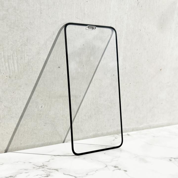 Produktbild PhoneLook 3D Tempered Glass Full Screen Display Schutzglas mit schwarzem Rahmen (1 Stück, Huawei P40 Lite)