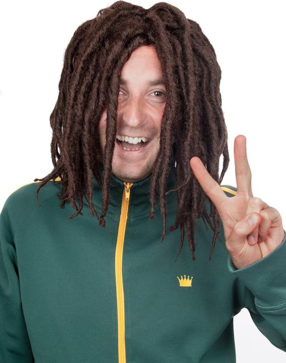 Actual product image Maskworld Braune Dreadlocks Perücke - für Fasching Karneval