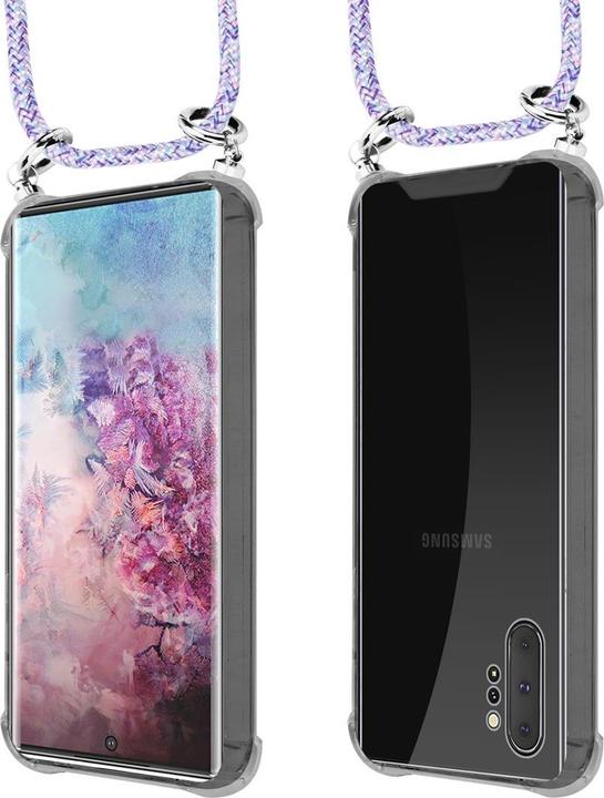 Produktbild Cadorabo TPU Handy Kette SILBER Cover