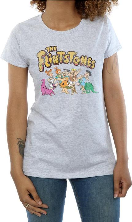 Produktbild The Flintstones Group Distressed TShirt (M)