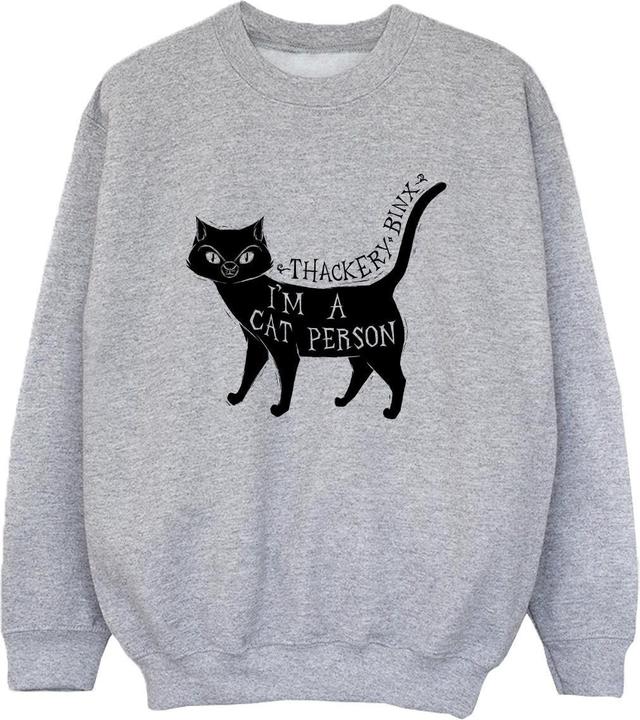 Actual product image Disney Boys Hocus Pocus A Cat Person Sweatshirt (140, 146)