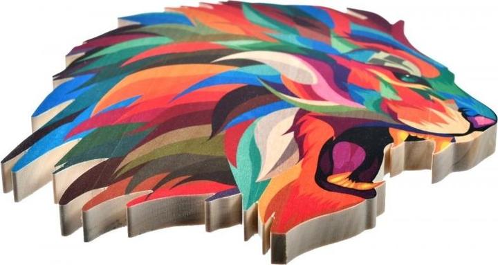 Immagine prodotto Holzecke Decorazione da parete in legno con leone