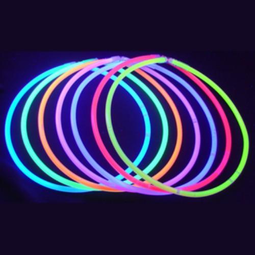 Actual product image Magni 9902333 - Snap light necklaces, 10 pieces, 56 cm, plastic, glow necklace