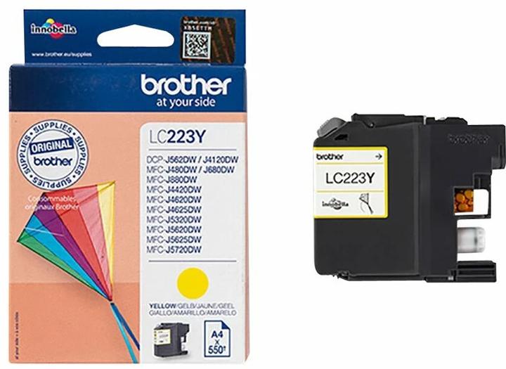 Actual product image Brother Lc-223 (Y)