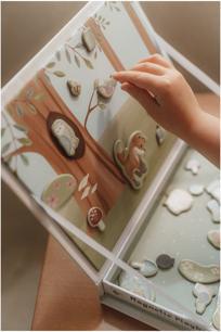 Produktbild Little Dutch Magnet Puzzle Forest Friends FSC