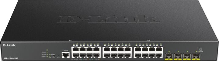 D-Link 28-PORT SMART MGD POE+GB SWITCH 4X 10G IN NMS IN WRLS (28 Ports)