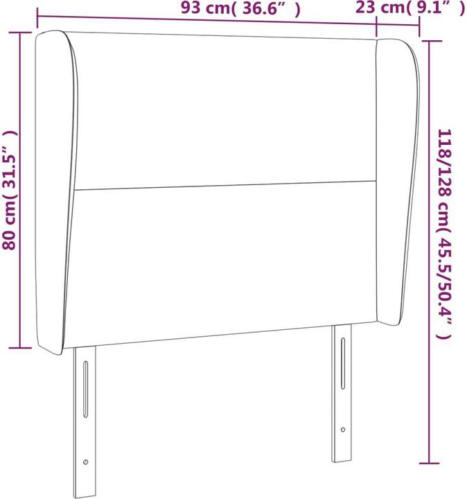 Image du produit VidaXL Cassandra (93 x 23 x 128 cm)