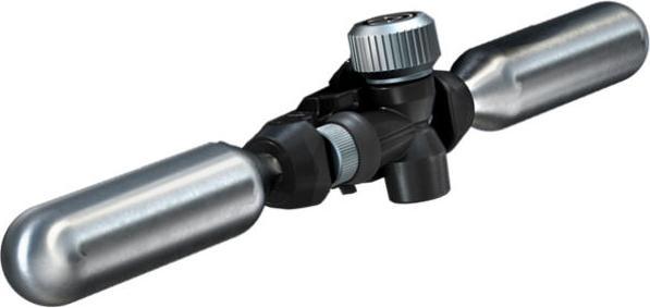 PRO Co2 holder Smart Suitable for 2 cartridges+1 inflator