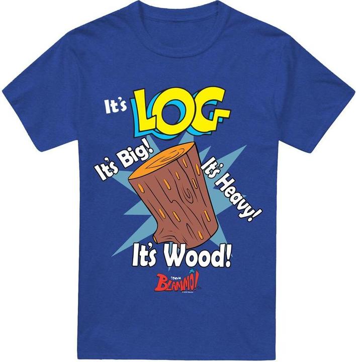 Actual product image Ren & Stimpy Unisex Adult It's Log T-Shirt (L)