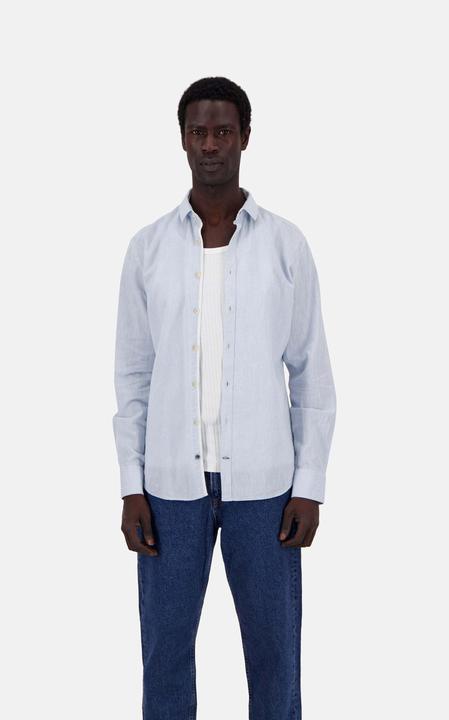 Produktbild Colours & Sons Langarmhemd Shirt-Linen Blend Kent (M)