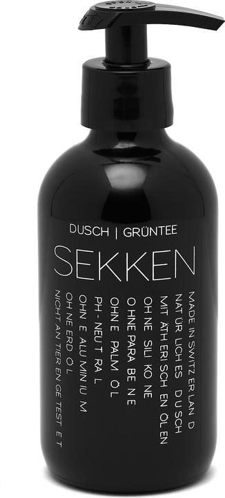 Produktbild Sekken Duschgel Grüntee - Natürliches Duschgel ohne Palmöl (250 ml)