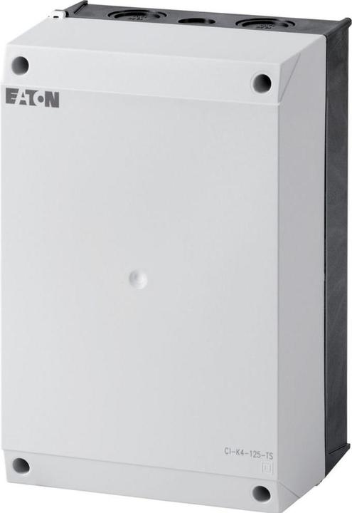 Image du produit Eaton Boîtier à bride partie inférieure noire/partie supérieure blanche 160 x 240 mm PC IP65 with DIN ra (Boîtier)