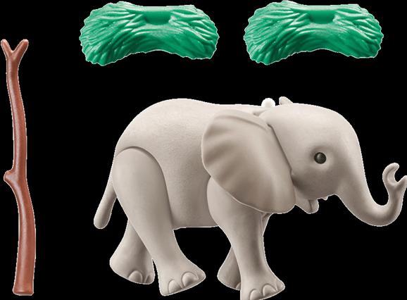 Actual product image Playmobil 71049 Young elephant (71049, Playmobil Wiltopia)