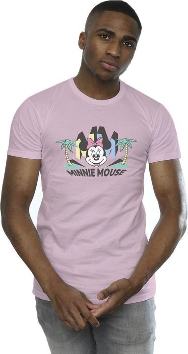 Actual product image Disney Mens Minnie MM Palm T-Shirt (XXL)