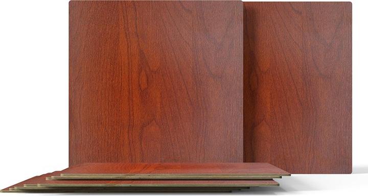 Actual product image Creality Falcon Series Rosewood Plywood Sheets 300 x 300 x 5mm - 6pcs