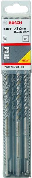 Actual product image Bosch Professional Zubehör Hammer drill SDS plus-5, 12 x 150 x 215 mm, pack of 10 (12 mm)