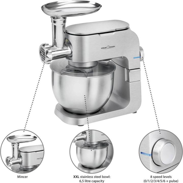 Produktbild Proficook Küchenmaschine KM 1151 (1300 W)