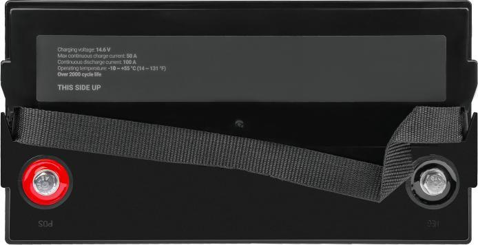 Actual product image GreenCell Supply battery (12.80 V, 125 Ah)