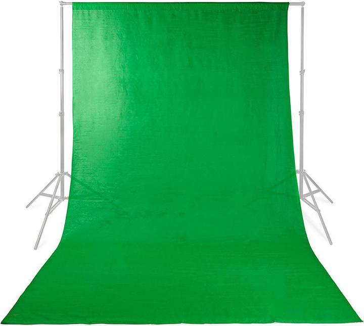 Nedis Sfondo per studio fotografico 2,95 x 2,95 m Verde (295 cm, 295 cm)