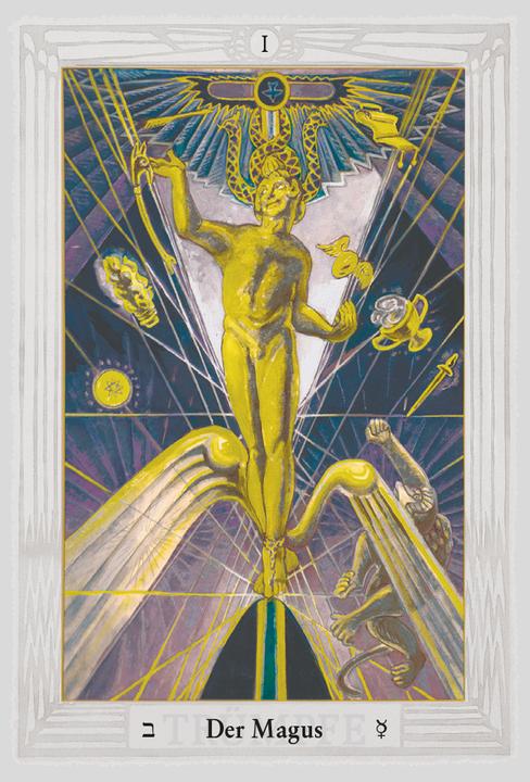 Produktbild Aleister Crowley Thoth Tarot Pocket DE (Deutsch, Aleister Crowley, 2023)