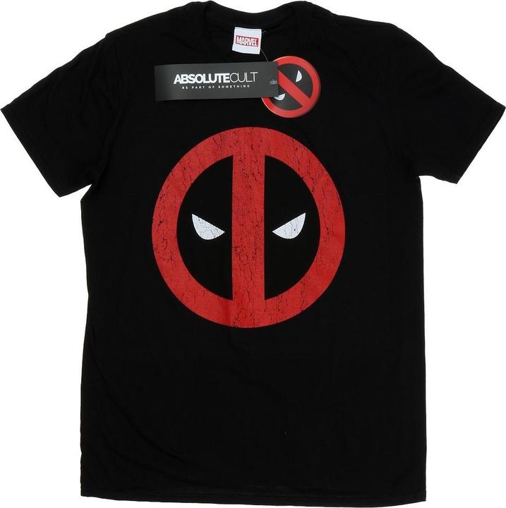 Deadpool Cracked Logo TShirt