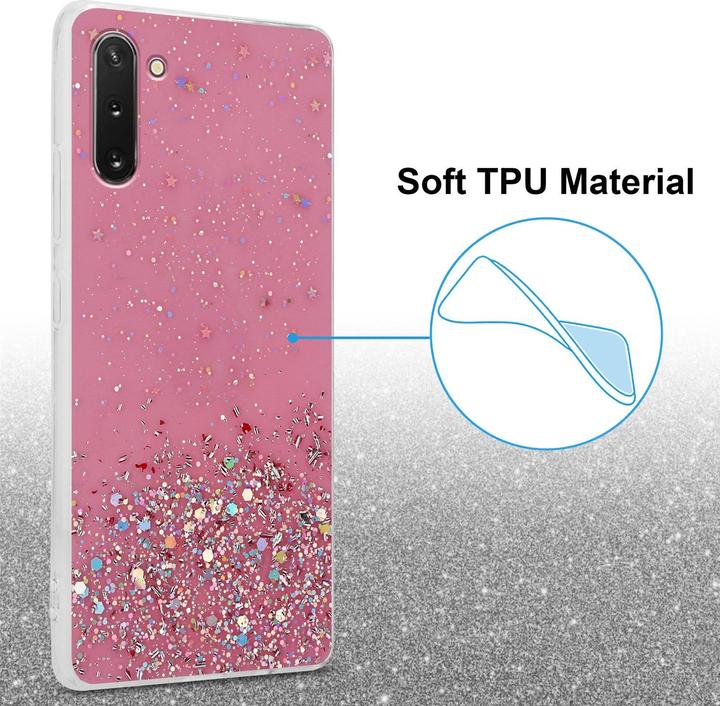 Image du produit Cadorabo Couverture TPU paillettes scintillantes (Samsung Galaxy Note 10)
