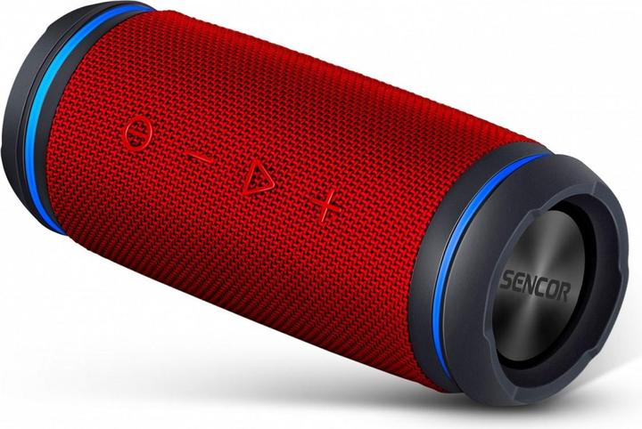 Produktbild Sencor Garsiakalbis Bluetooth SSS 6400 Sirius 30W, TWS, NFC, IPX6 Raudona (Batteriebetrieb)