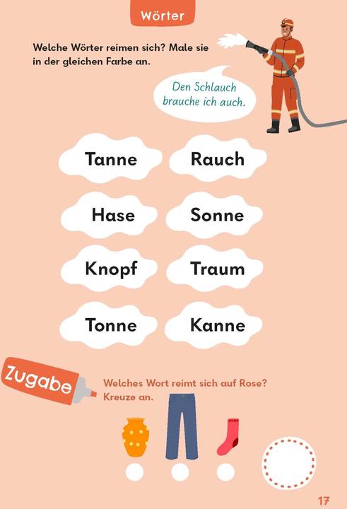 Produktbild Leserätsel für mutige Kinder - Polizei und Feuerwehr - Ab 6 Jahren (Deutsch, Janine Eck, Ulrike Rogler, 2024)