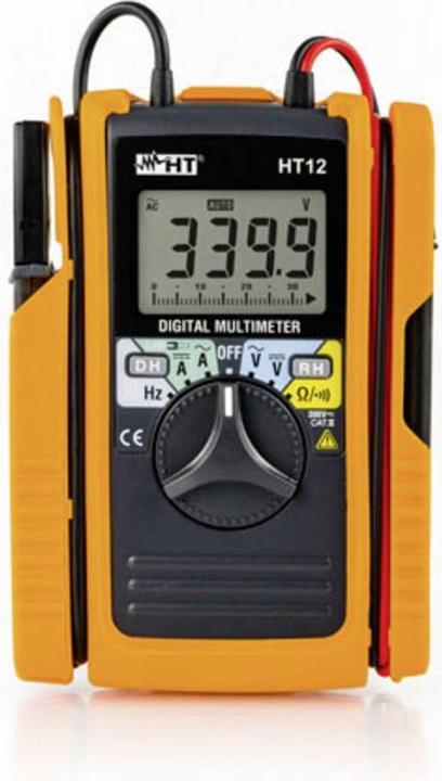 Image du produit HT Instruments Multimètre manuel, pince ampèremétrique di (CAT II 600V, CAT III 300V)