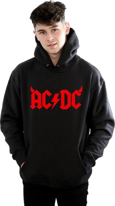 Immagine prodotto AC/DC Horns Logo Felpa con Cappuccio Uomo (3XL)