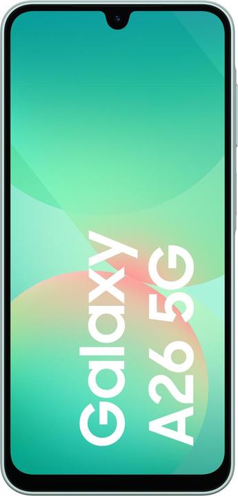 Produktbild Samsung Galaxy A26 (128 GB, Mint Farbe, 6.70", 50 Mpx, 5G)