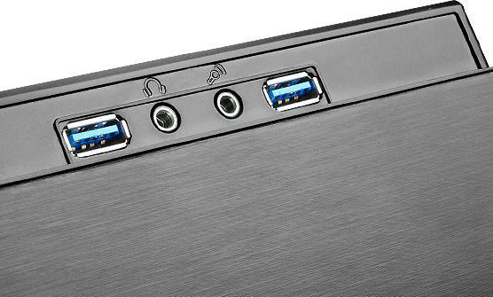 Actual product image Silverstone Ml07 (Mini-ITX, Mini-DTX)