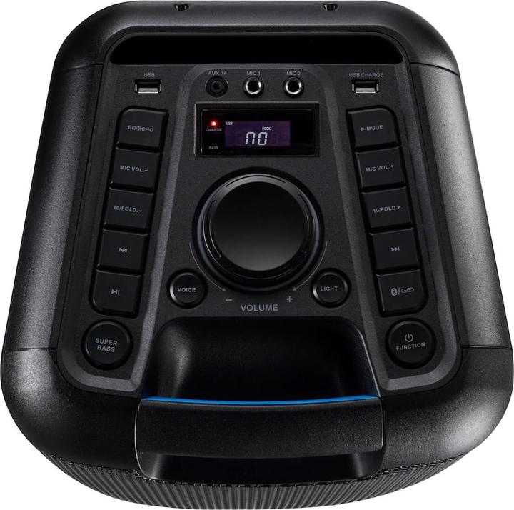 Produktbild Medion P61080 party sound system partyspeakers incl. microfoon, karaoke, oplaadbare batterij, Bluetooth, ec (4 h, Netzbetrieb)