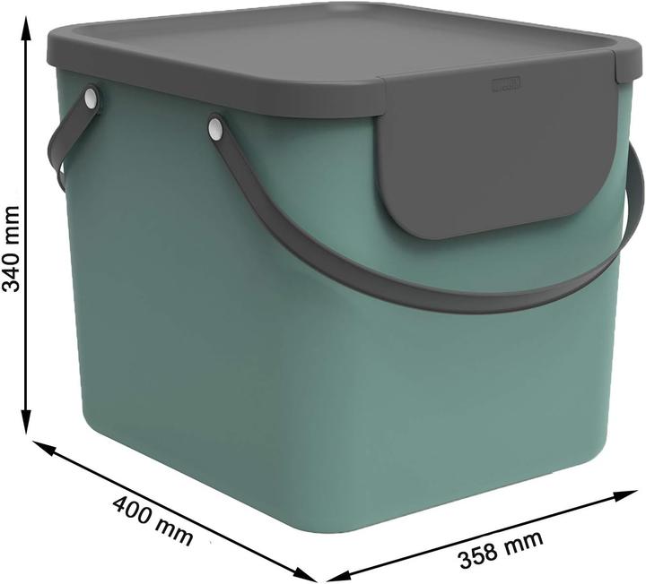 Immagine prodotto Rotho Cestino Albula 40L verde (40 l)