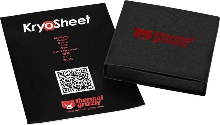 Actual product image Thermal Grizzly KryoSheet Thermal Pad - 29 x 25 mm (0.20 mm)