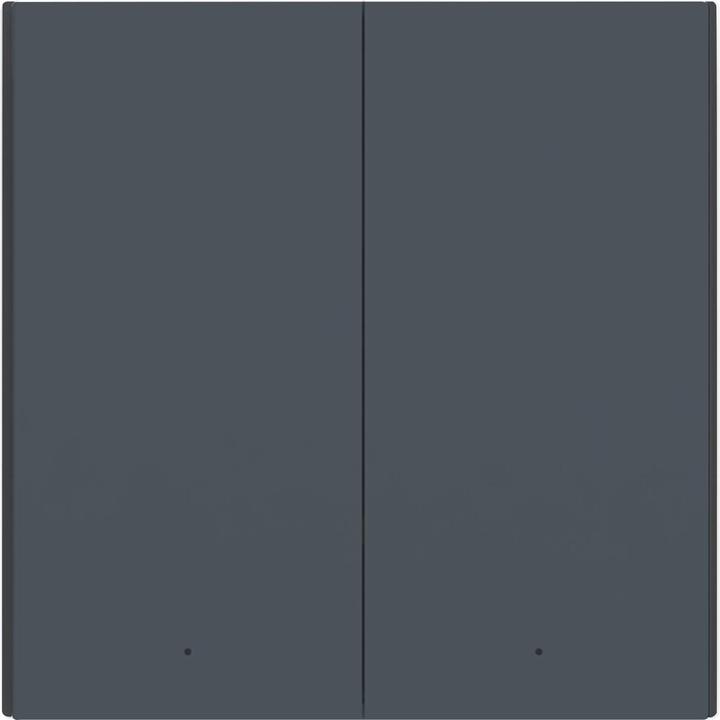 Produktbild Aqara Smart Wall Switch H1 Grau No Neutral, Double Rocker (Zigbee)