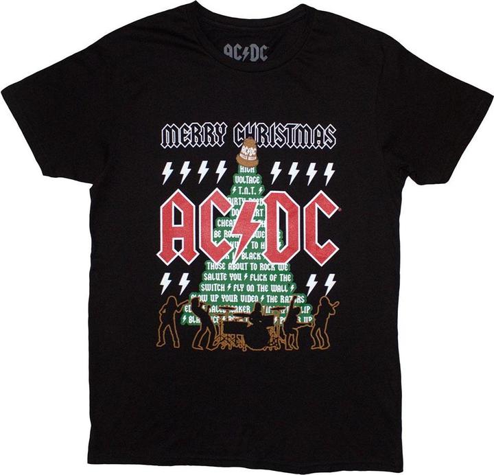 AC/DC Merry Christmas TShirt