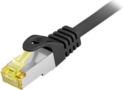 Produktbild equip Patchkabel Cat6A S/FTP 2xRJ45 2.00m Outdoor schwarz (S/FTP, CAT6a, 2 m)