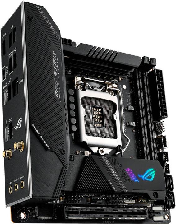 Produktbild ASUS ROG STRIX Z590-I GAMING WIFI (LGA 1200, Intel Z590, Mini-ITX)