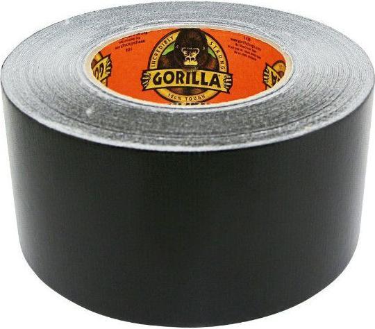 Image du produit Gorilla 3044300 Ruban adhésif blindé, ruban adhésif PE noir, 0,42mm x 73mm x 27m (73 mm)